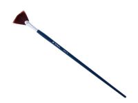 Кисть синтетика №6 веерная Альбатрос "Байкал" длинная ручка