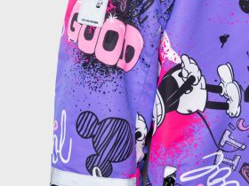 Комбинезон текстильный с полиуретановым покрытием для девочек