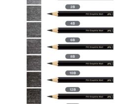 Карандаш чернографитный матовый Faber-Castell "Pitt Graphite Matt" 12В