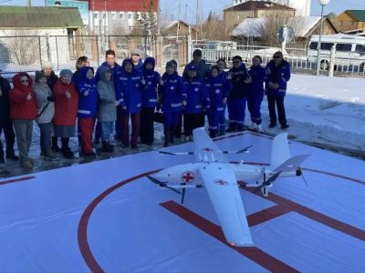 Медицинские БПЛА в Якутии будут летать через реку Лену