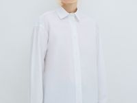 Рубашка из хлопка, Белый