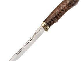 Туристический нож Щука, сталь 95х18, рукоять венге