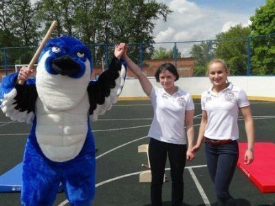 Мас-рестлинг вошел в программу турнира "Когда мы вместе" в г. Курске. Фото.