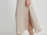 Юбка миди с поясом