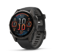 Смарт-часы Garmin Fenix 8 43 mm Amoled Sapphire Titanium (Carbon Gray) (010-02903-21)