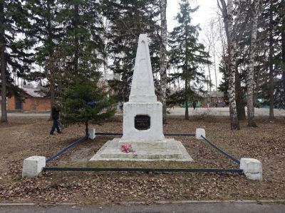 Могила красногвардейца Бедорева Николая Ивановича, погибшего в бою с белобандитами в 1922 г.