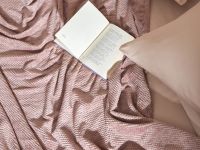 Плед Casella, пудровый