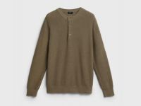 Джемпер из текстурной пряжи, Бежевый