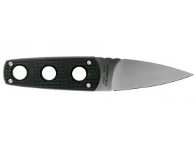 Нож с фиксированным клинком Cold Steel Secret Edge, сталь AUS-8A, рукоять G10, черный