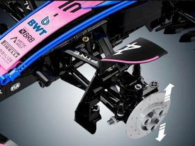 C64012W Конструктор Гоночный болид BWT Alpine Formula One Team A525 1:8