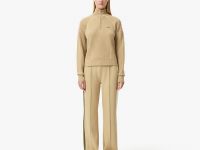 Женский свитер Lacoste RELAXED FIT с высоким воротом на молнии