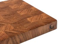 Доска разделочная торцевая, дуб, 20х30х2.5 см