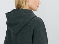 Утеплённая толстовка на молнии, Серый