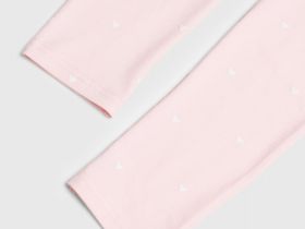 Легинсы с принтом для девочек, Розовый