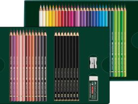 Набор художественных материалов Faber Castell "Polychromos & Pitt Graphite Matt ", 50 предметов