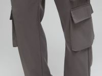 Брюки-карго с эластичным поясом