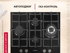 Комплект техники: Газовая панель Hansa BHKS65135 + Духовой шкаф Hansa BOES68438