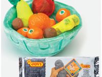 Паста для моделирования самозатвердевающая JOVI 1000 г серый