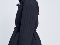 Утепленная куртка с воротником-стойкой