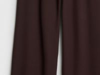 Широкие брюки из трикотажа, Коричневый