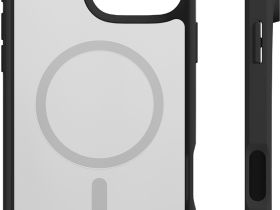 Клип-кейс VLP Haze для Apple iPhone 16 Pro Max с MagSafe прозрачно-Чёрный