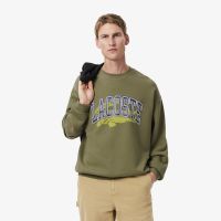 Мужская флисовая толстовка Lacoste свободного кроя