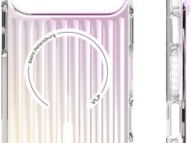 Клип-кейс VLP Pulse Case с MagSafe для Apple iPhone 17 Pro Max Rose Gold