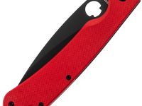 Складной нож Daggerr Sting XL red BW DLC, сталь D2, рукоять G10