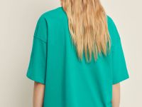 Оверсайз футболка с принтом