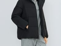 Утеплённая куртка, Черный