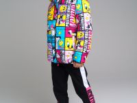 Куртка текстильная с полиуретановым покрытием для девочек