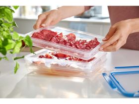 Контейнер для еды прямоугольный 0.80.8 л Tefal MasterSeal пластик K3021812