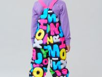 Комплект текстильный с полиуретановым покрытием для девочек: куртка, полукомбинезон