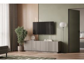 ТВ-тумба Кейлет 182x56 Штриx Латте