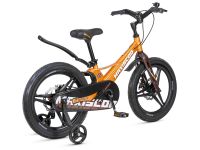 Детский велосипед Maxiscoo Space Deluxe 18, год 2025, цвет Серый