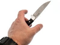 Нож Газель малютка цмт, сталь Х12МФ, граб