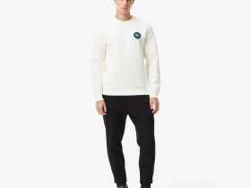 Мужской лонгслив Lacoste Tennis Heritage стандартного кроя