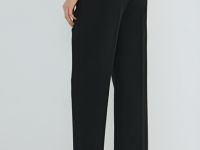 Брюки с ремнём и стрелками, Черный