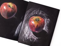 Папка с бумагой для сухих техник Малевичъ "Graf'Art black" А4 25 л 150 г, черная бумага