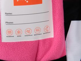 Зимняя куртка из мембранной ткани для девочки