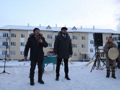 В якутском селе Иенгра открыли новый жилой комплекс