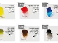 Набор акварели Малевичъ "Veroneze" городской, 6 цв*2,5 мл