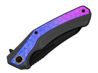 Складной нож Kizer Draca, сталь S45VN, рукоять алюминий/титан