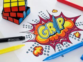 Набор фломастеров Faber-castell "Grip" 10 цв