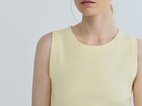 Майка из вискозы, Желтый