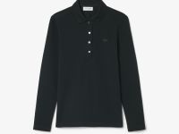 Женская рубашка-поло Lacoste с длинным рукавом