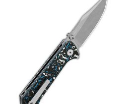 Складной нож QSP Grebe, сталь S35VN, рукоять карбон