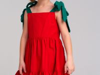 Платье текстильное для девочек