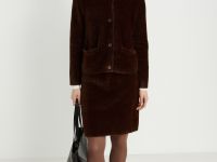 Кардиган с округлой горловиной