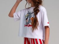 Панама текстильная для девочек